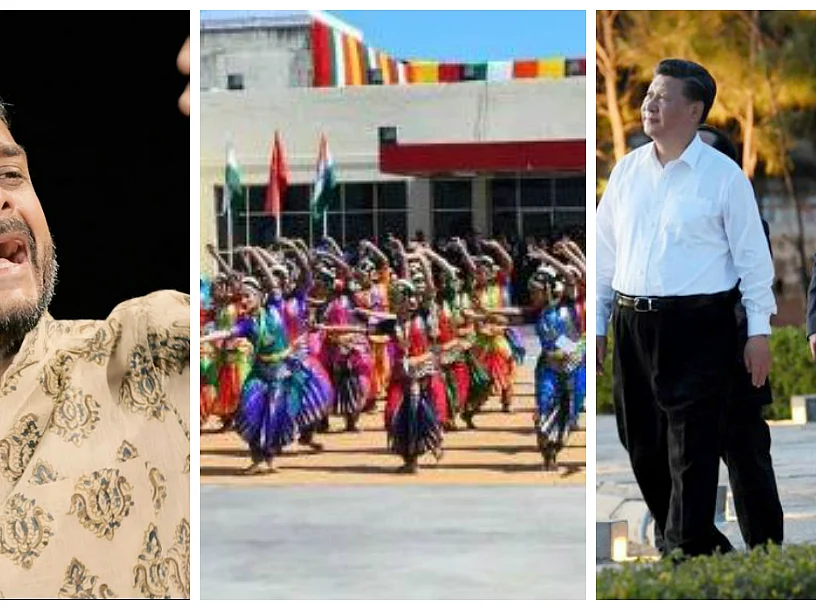`கதகளிக்கு மேடை; கரகாட்டத்துக்கு நடுரோடா?'- கொந்தளித்த டி.எம்.கிருஷ்ணா - ஜின்பிங் சந்திப்பில் நடந்தது என்ன?
