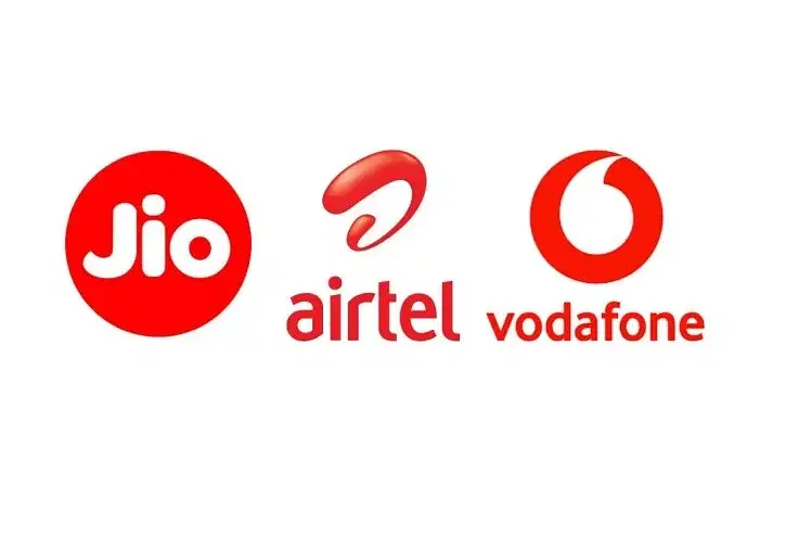 Airtel Jio vodafone
