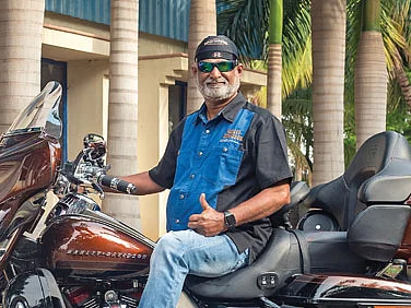 தென்னிந்தியாவின் முதல் ஹார்லி ஓனர்!