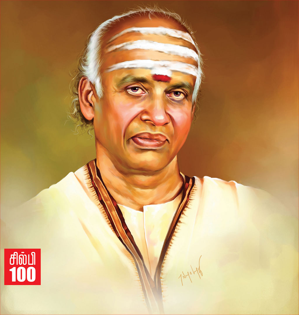 ஆண்டவன் படைத்த அதிசய ஓவியம்! - சில்பி 100