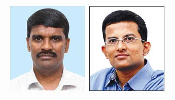 பி.கமலேசன், த.முத்துகிருஷ்ணன்