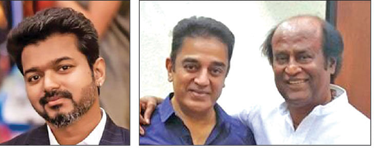 Vijay, Kamal, Rajini