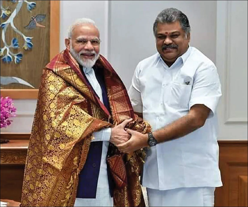 மோடியுடன் ஜி.கே.வாசன்