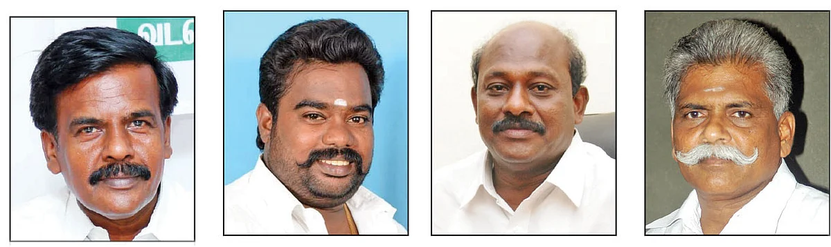 ரவி, கார்த்திகேயன், விக்கிரமராஜா, வெள்ளையன்