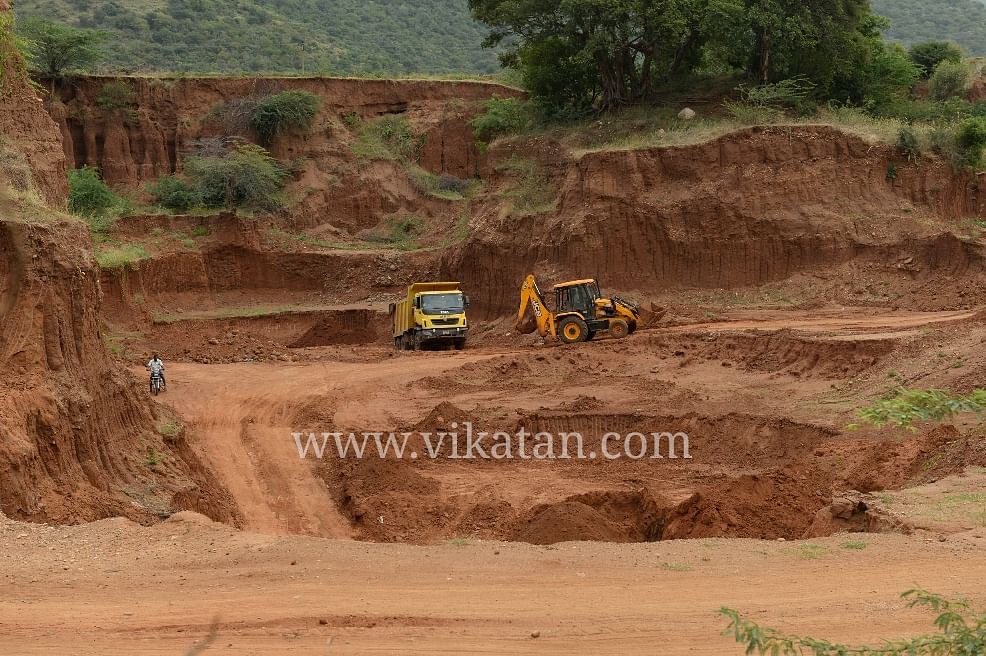 கோவை செங்கல் தொழிற் சாலைகளின் செம்மண் கொள்ளை