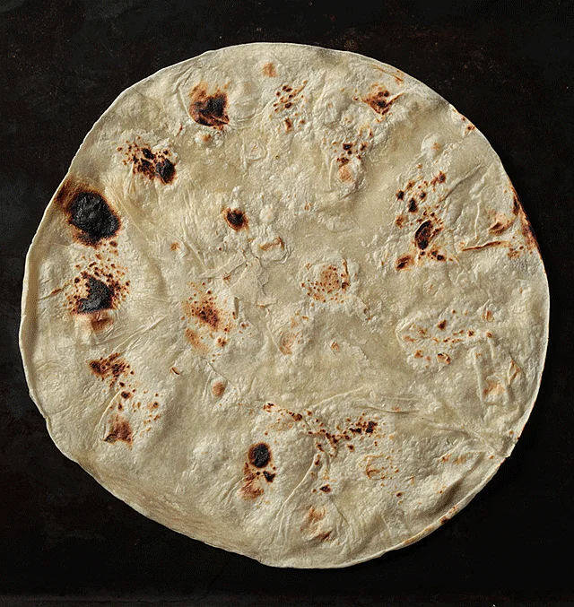 சப்பாத்தி மற்றும் வேகவைத்த காய்கறி