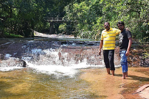 அருவி நீரில் அட்டைப் பூச்சிகள் ஜாக்கிரதை...