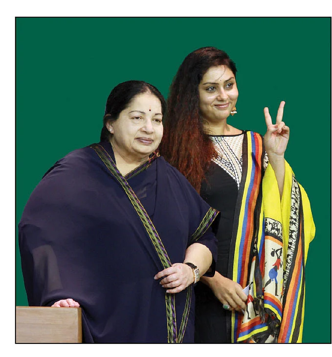 ஜெயலலிதாவுடன் நமீதா