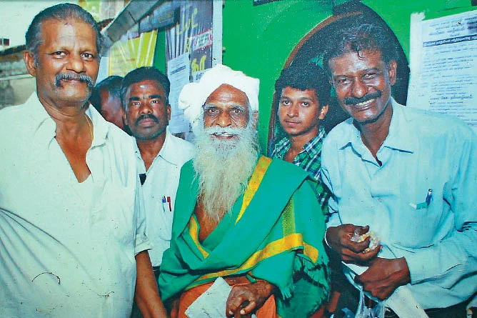 நம்மாழ்வாருடன்