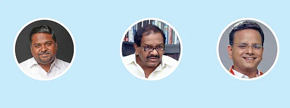 செந்தில்குமார், பீட்டர் அல்ஃபோன்ஸ், கே.டி.ராகவன்