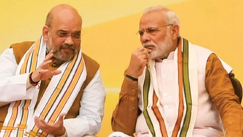 அமித் ஷா - மோடி
