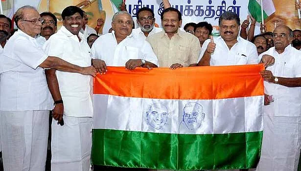 வாசனுடன் எஸ்.ஆர்.பி.