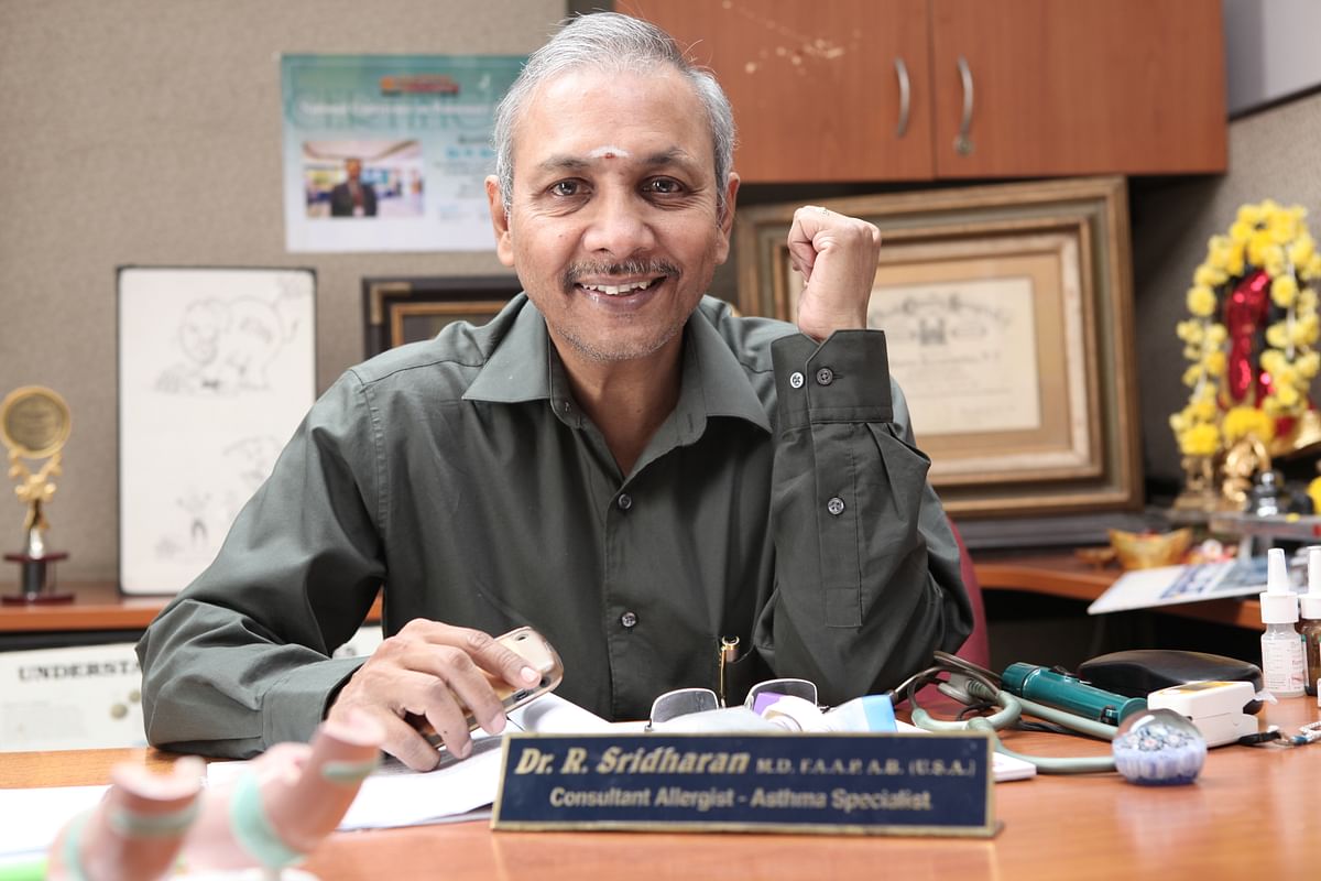 ஆஸ்துமா, அலர்ஜி சிகிச்சை சிறப்பு மருத்துவர் ஸ்ரீதரன்