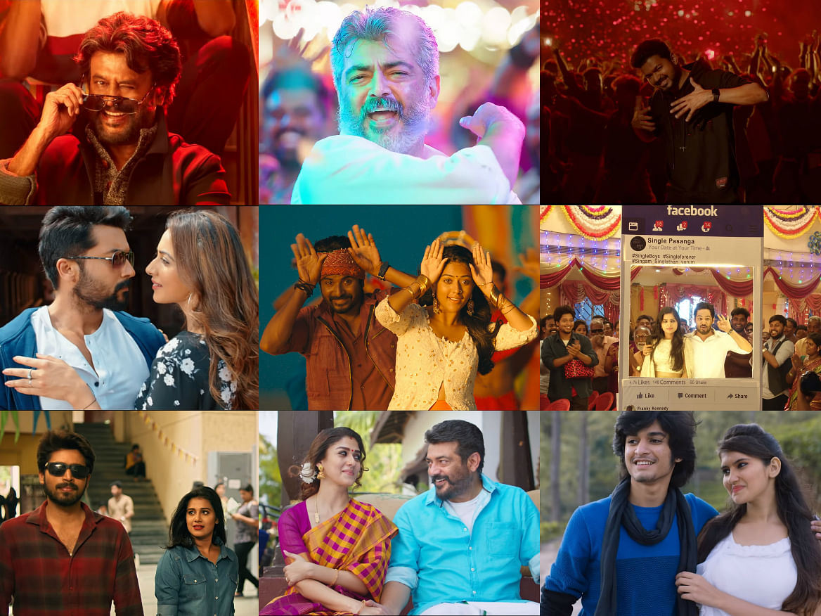 அஜித்துக்கு மூணு, ரஜினியும் விஜய்யும் ஒண்ணு! - யூடியூபில் வியூஸ் அள்ளிய பாடல்கள் #2019Rewind
