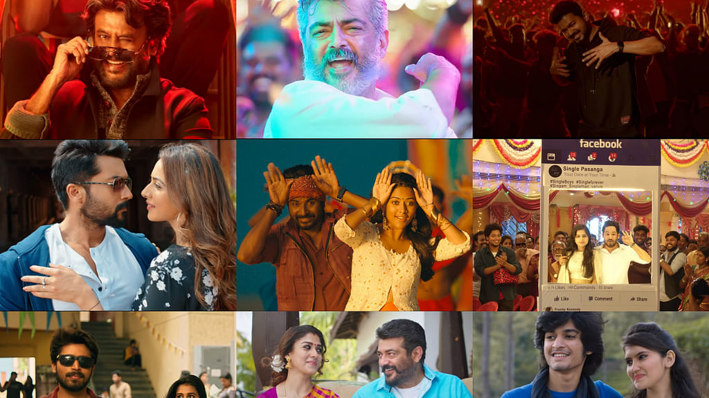 அதிக வியூஸ்களை அள்ளிய பாடல்கள்