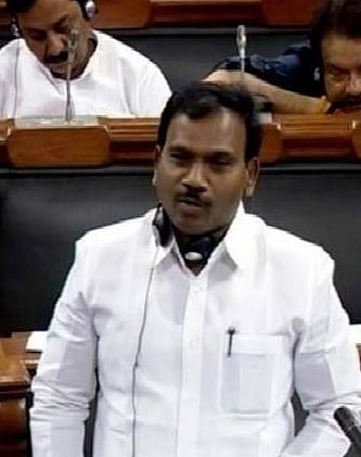 `700 வருடம் இளைய மொழி; மறைமுக கள்ளத்தனம்'- நாடாளுமன்றத்தில் கொதித்த தமிழக எம்.பி-க்கள்!| tamil mp's a.raja and su.venkatesan talks in sanskrit Bill - Vikatan