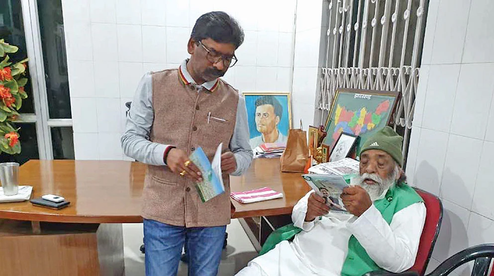 ஹேமந்த் சோரன், சிபு சோரன்