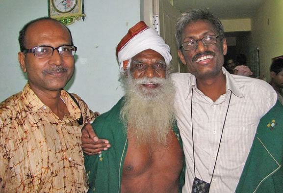 நம்மாழ்வாருடன்