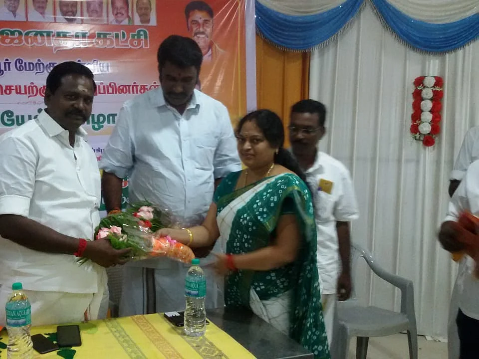 `இது வெறும் டிரெய்லர்தான்!’ - தஞ்சை விழாவில் பா.ஜ.க-வில் இணைந்த ஜீவஜோதி