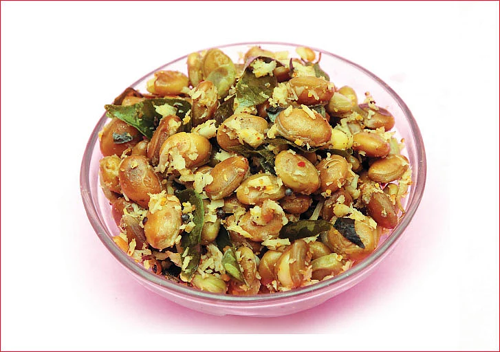 மொச்சைப் பொரியல்