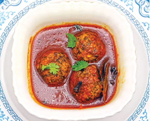 பச்சைப்பயறு கோஃப்தா கிரேவி