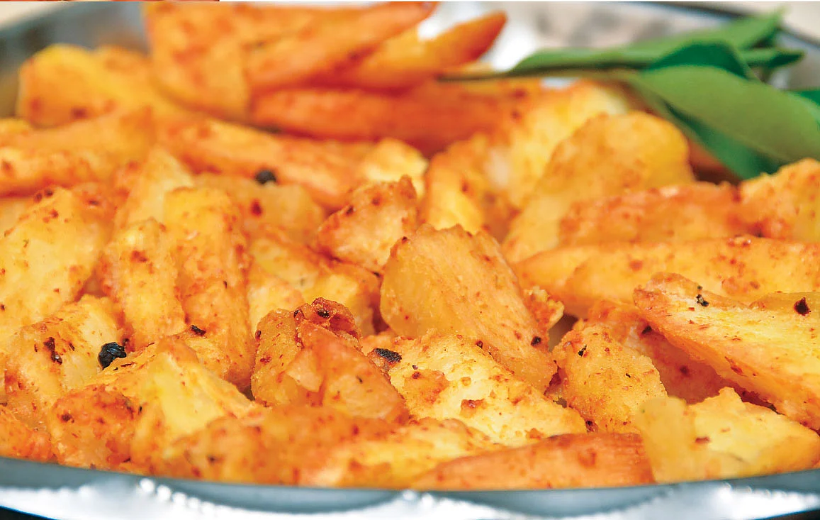 மரவள்ளிக்கிழங்கு பெப்பர் ஃப்ரை