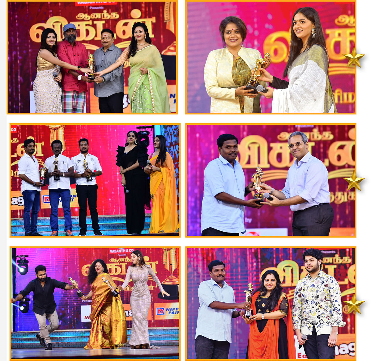 ஆனந்த விகடன் சினிமா விருதுகள் - 2019