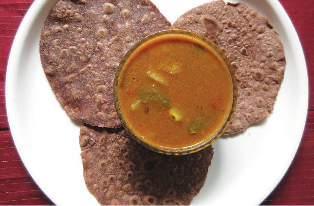 ராகி சப்பாத்தி
