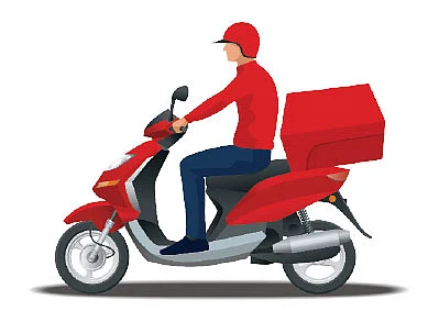 உணவு டெலிவரி ஊழியர்