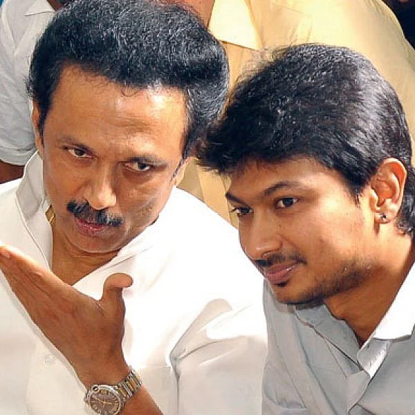 மு.க.ஸ்டாலின் - உதயநிதி ஸ்டாலின்