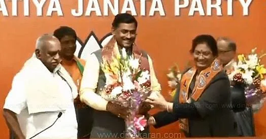 பாரதிய ஜனதாவில் சசிகலா புஷ்பா