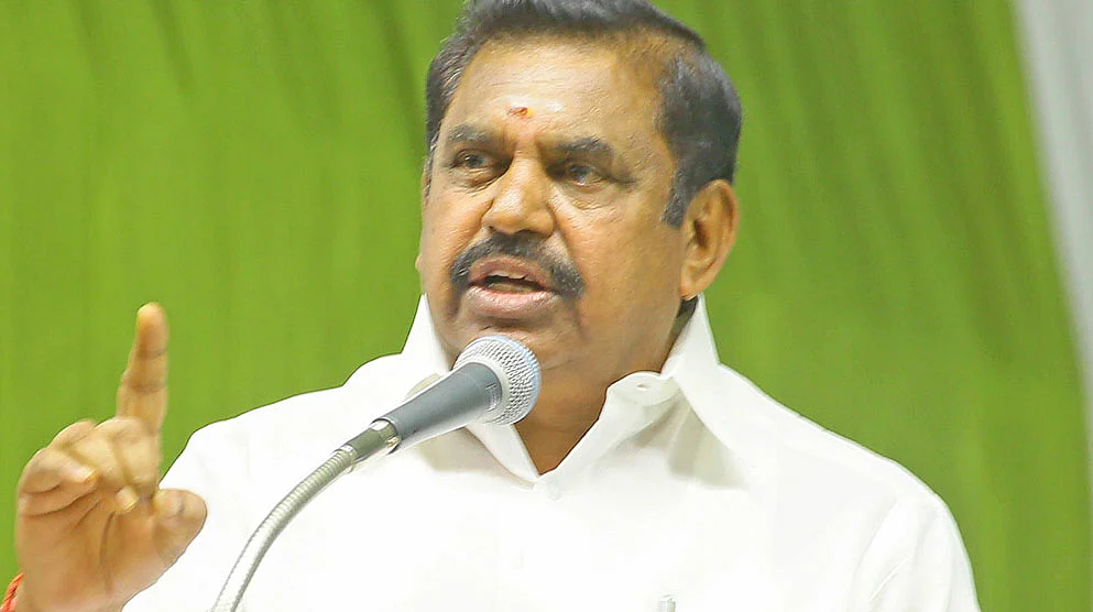 எடப்பாடி பழனிசாமி