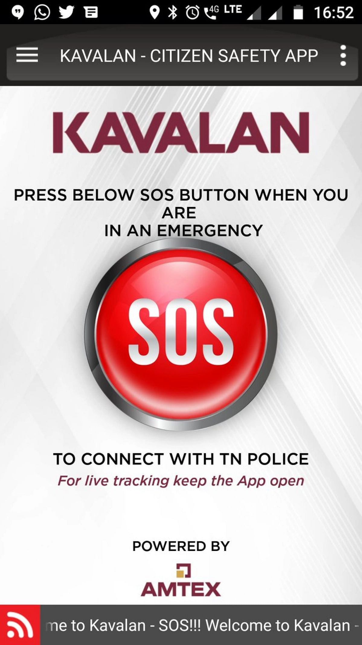 Kavalan - Citizen Safety App