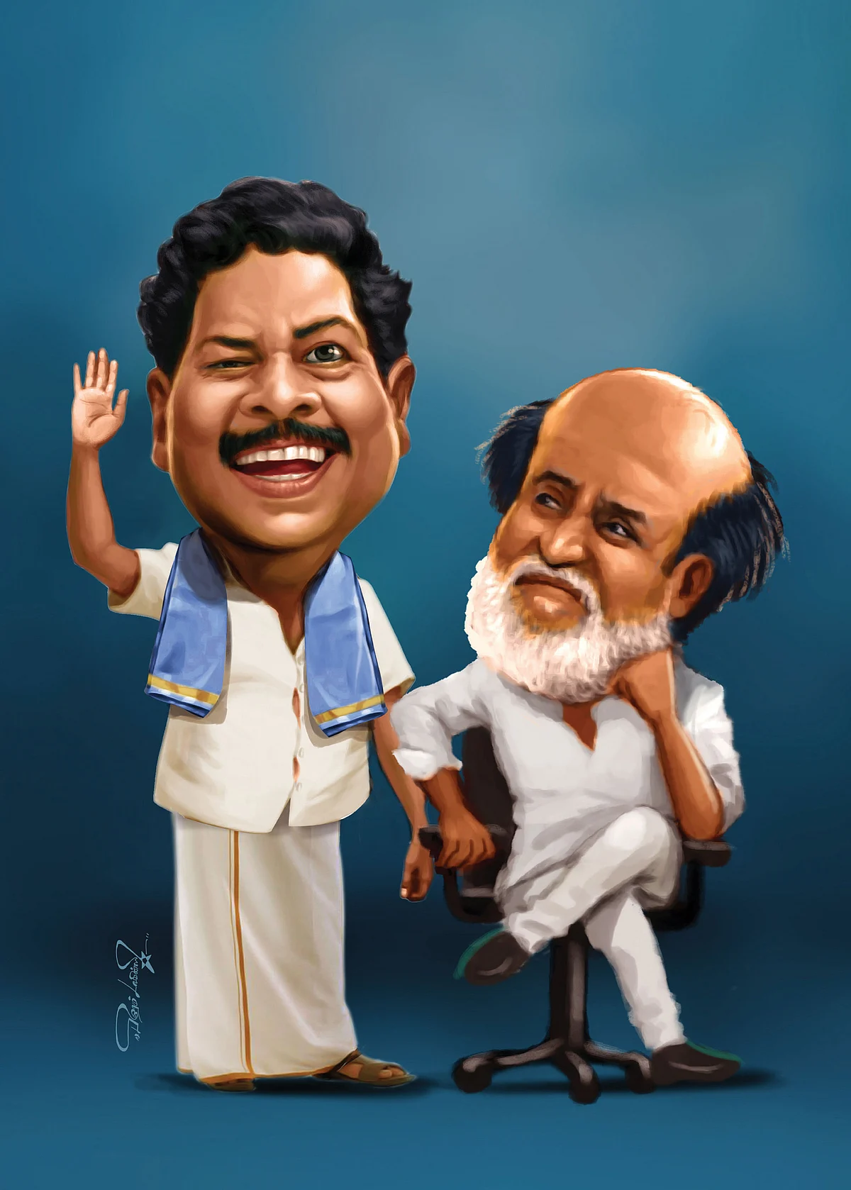 ஜனகராஜ், ரஜினி