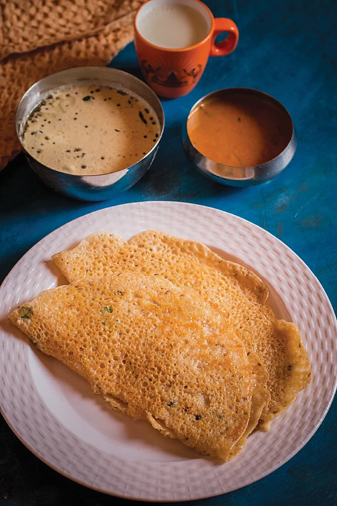 கோதுமை ரவை தோசை