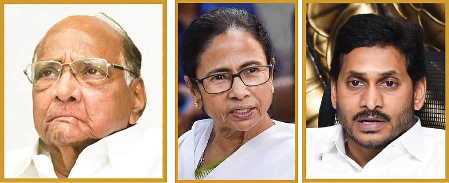 சரத் பவார்,மம்தா பானர்ஜி,ஜெகன்மோகன் ரெட்டி