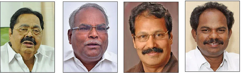 துரைமுருகன் - கே.பாலகிருஷ்ணன் - டாக்டர் கிருஷ்ணசாமி - மல்லை சத்யா
