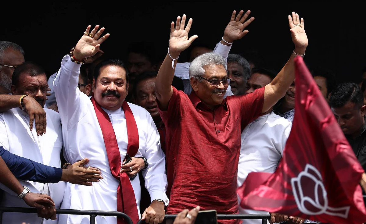 மகிந்த ராஜபக்சே - கோத்தபய ராஜபக்சே
