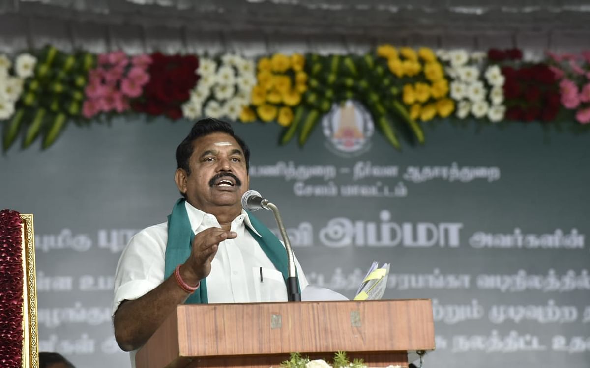 ``சேலம் டெல்டா மாவட்டமாக மாறும்!'' -காவிரி சரபங்கா திட்டம் குறித்து எடப்பாடி மகிழ்ச்சி
