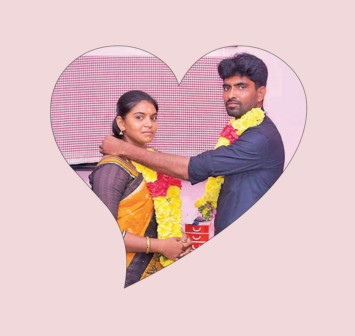 செல்வன்-இளமதி திருமணம் செய்துகொண்டபோது...