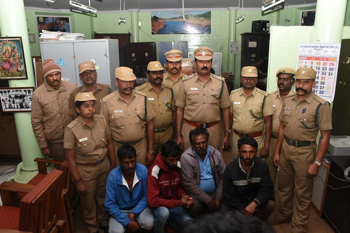 poachers & forest department