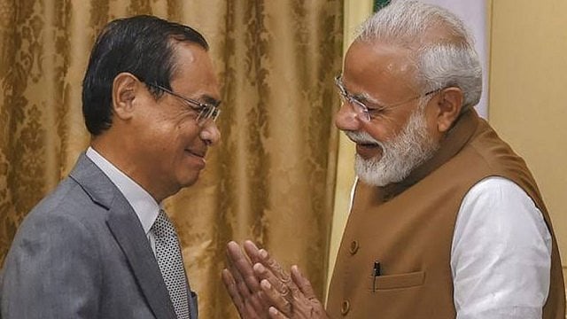 மோடியுடன் ரஞ்சன் கோகோய்