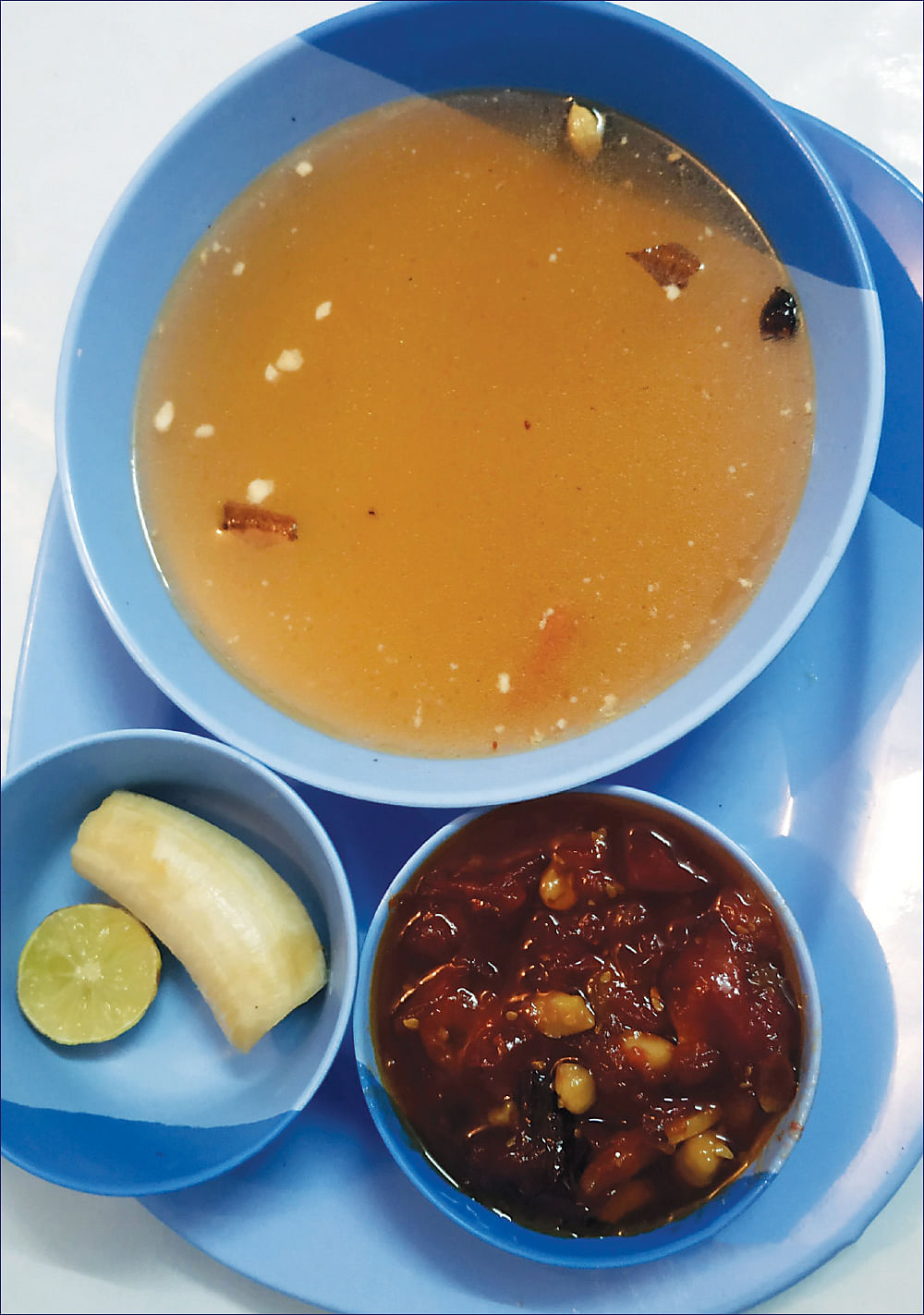 சீனி தோவை, தக்காளிப் பச்சடி