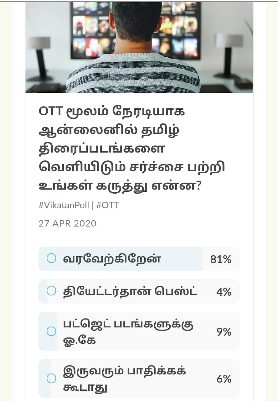 Vikatan Poll