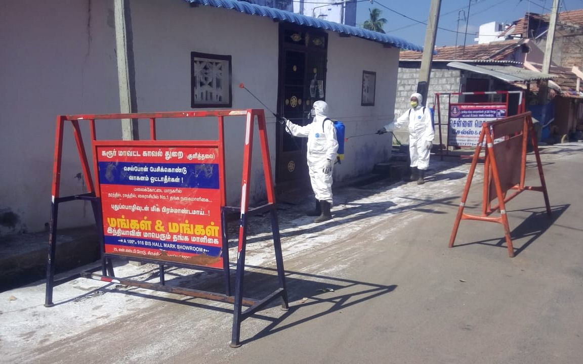 `ஆறே நாளில் மாறிய காட்சிகள்; 23 பேருக்கு கொரோனா தொற்று!' - கதிகலக்கும் கரூர் நிலவரம்
