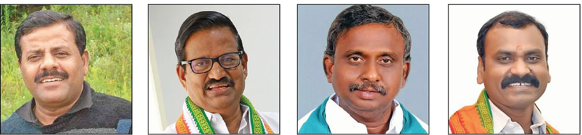 இளங்கோவன் ராமசாமி - கே.எஸ்.அழகிரி - பி.ஆர்.பாண்டியன் - எல்.முருகன்