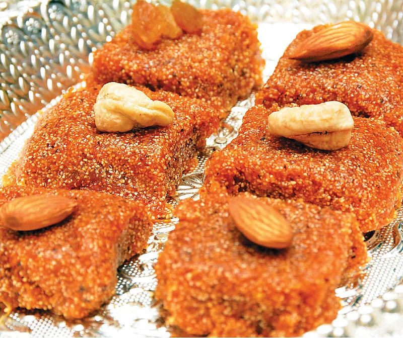 பப்பாளிப்பழத் தேங்காய் பர்ஃபி