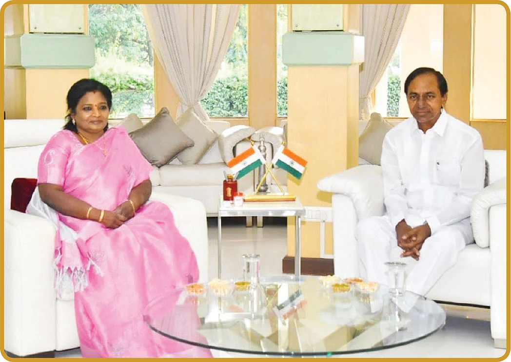 Tamilisai Soundararajan, Chandrashekar Rao