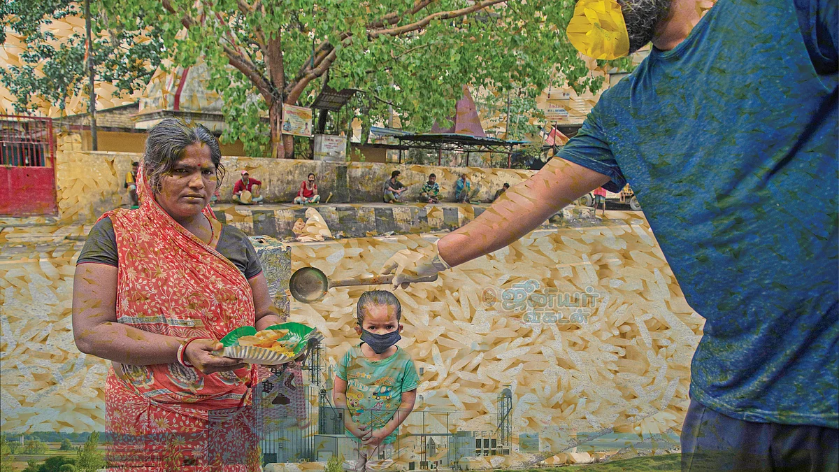 பசியால் வாடும் ஏழைகள்