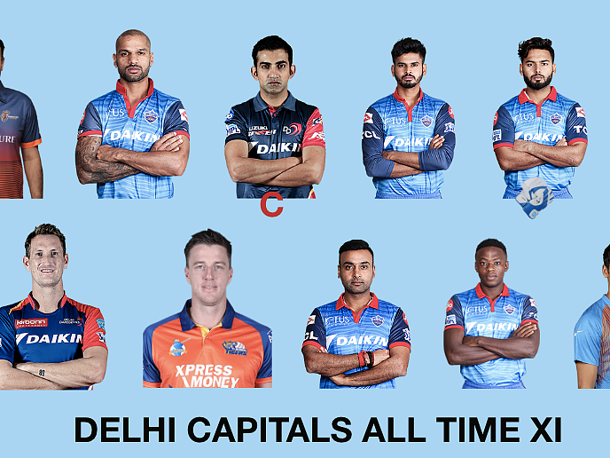 இந்தியா + தென்னாப்பிரிக்கா = டெல்லி... Capitals ஆல்டைம் லெவன்!